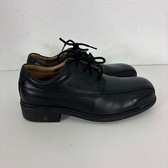 Blundstone‎ Black Leather Derby Work Oxford Shoes main image 5